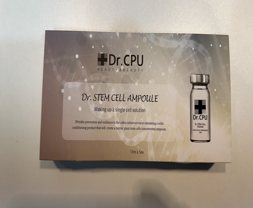 A7 Dr.CPU Dr. Stem Cell 安瓶 (10ml*5ea)【到期日: 2026-10】【買一送一】