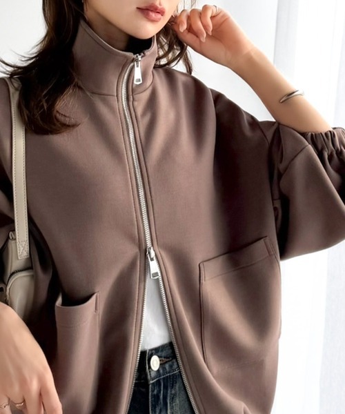 日本🇯🇵連線 Classical Elf 大口袋抽繩雙拉鍊短版外套 厚板材質 雙拉鍊 夾克 外套 外搭 長袖 3色(任買兩件711免運)/預購