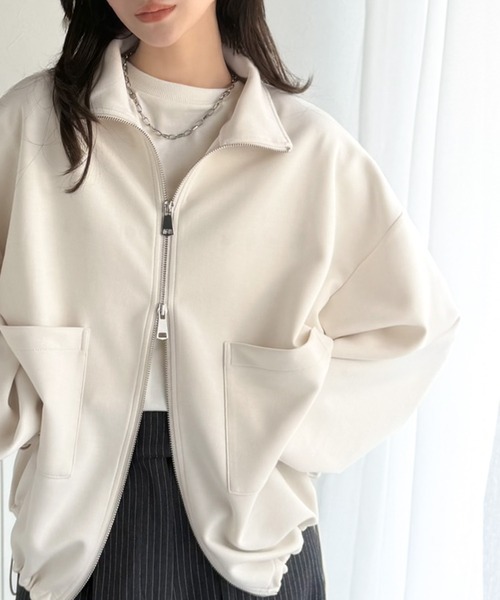 日本🇯🇵連線 Classical Elf 大口袋抽繩雙拉鍊短版外套 厚板材質 雙拉鍊 夾克 外套 外搭 長袖 3色(任買兩件711免運)/預購