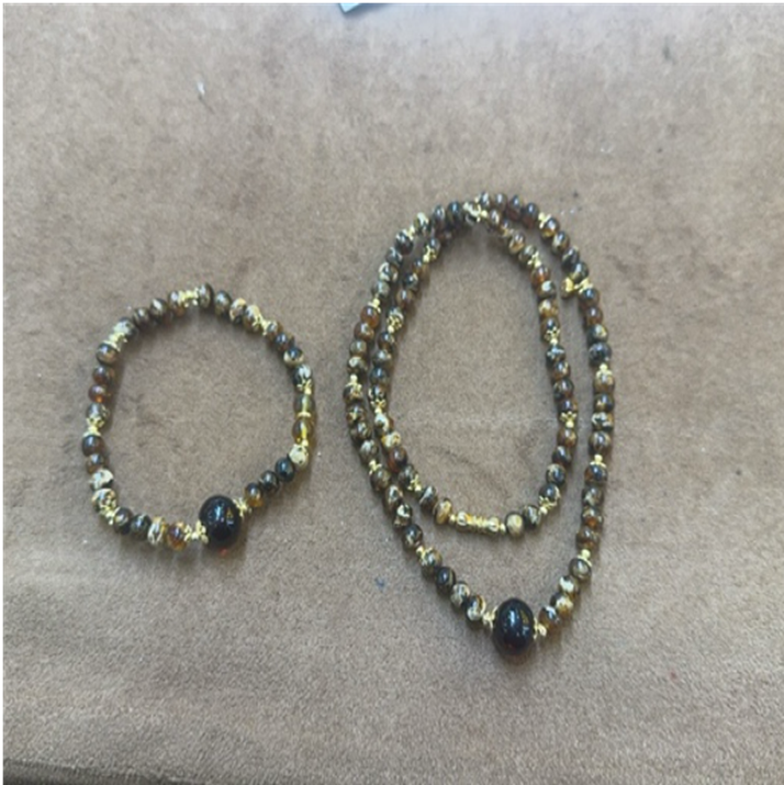 VF036 撫順幹白花設計款套鏈6m