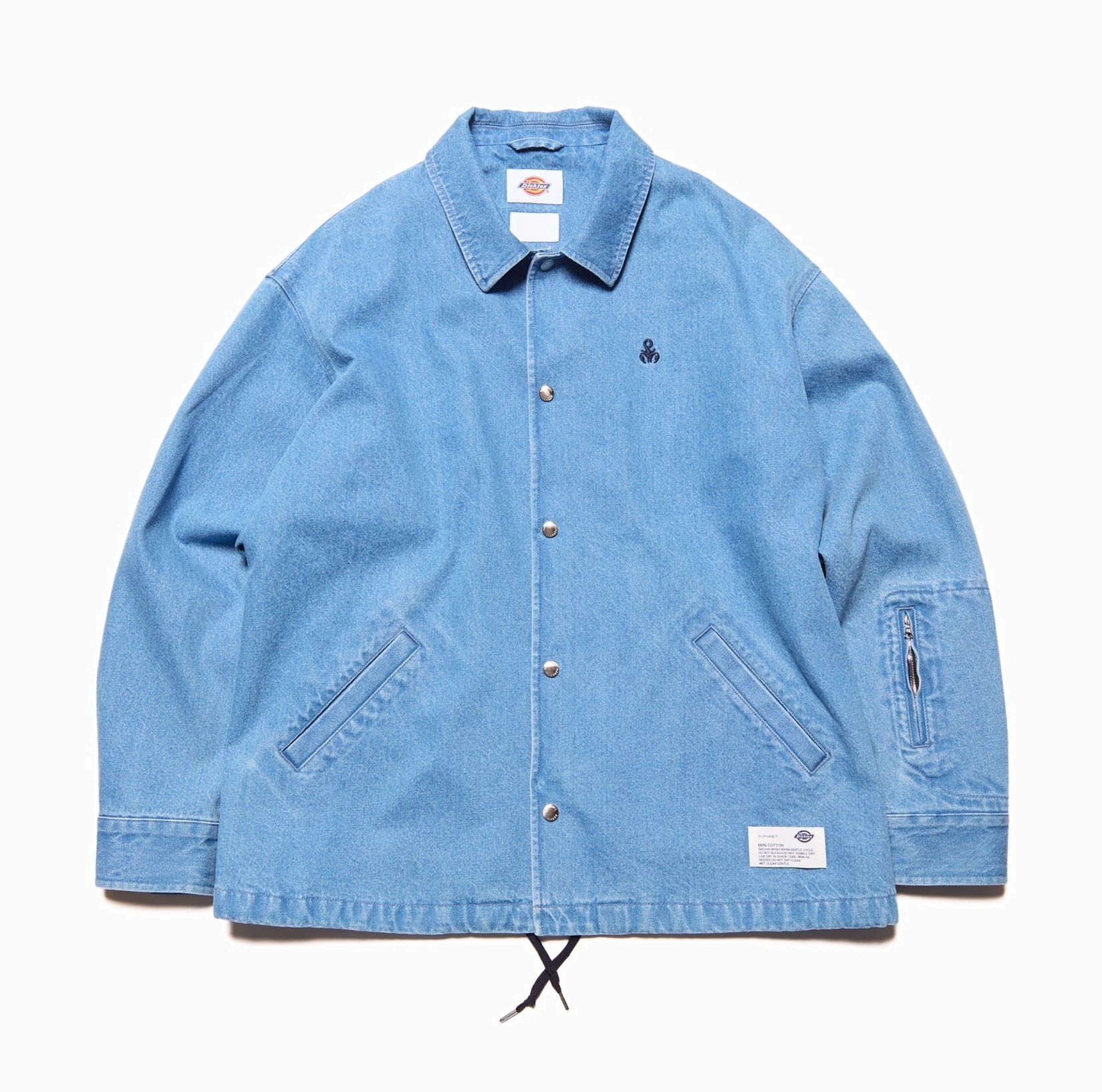SOPHNET 2026 DICKIES OVERSIZED COACH JACKET - LT.INDIGO PRE ORDER ITEM (預訂中)