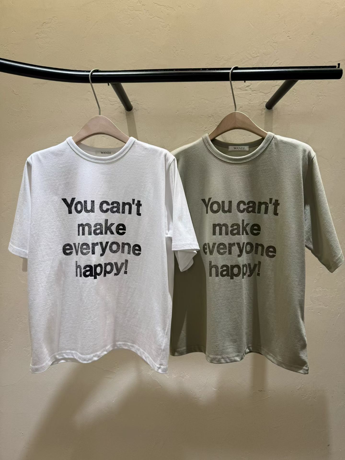 WJ5515 字母寬鬆Tee *特價* (充值購物金不適用)