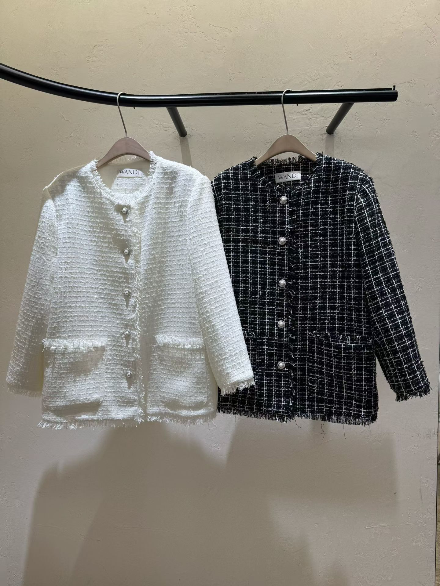 WJ5517 小香流蘇邊外套 *特價* (充值購物金不適用)