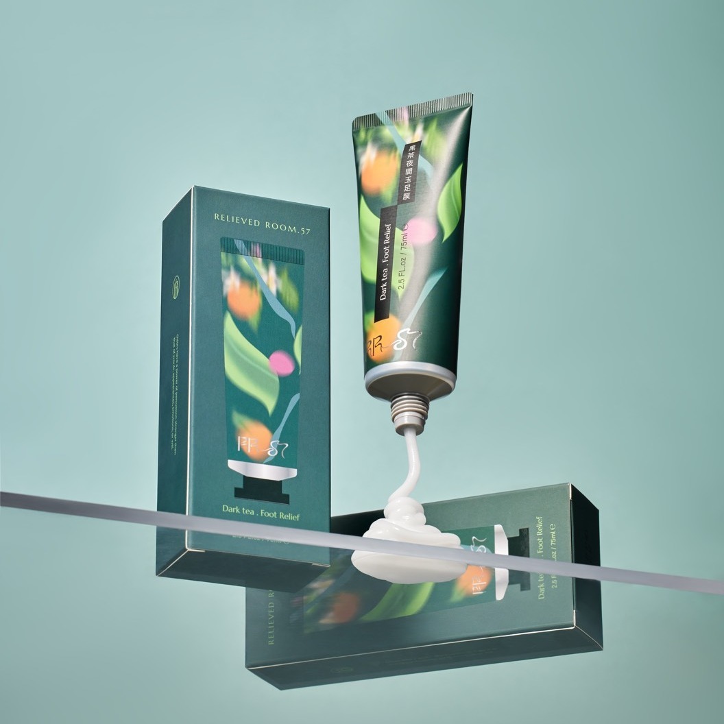 RR57 - 黑茶夜間玉足膜