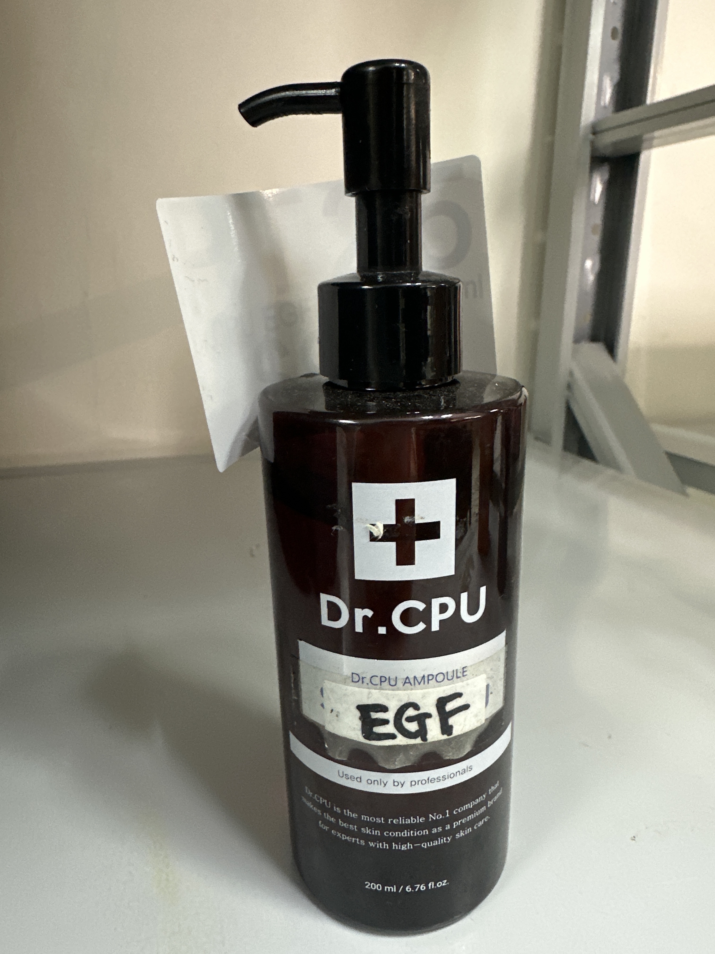 PT25 Dr.CPU  EGF精華液 200ml  EGF Ampoule *到期日:2026/11 (CPU154)