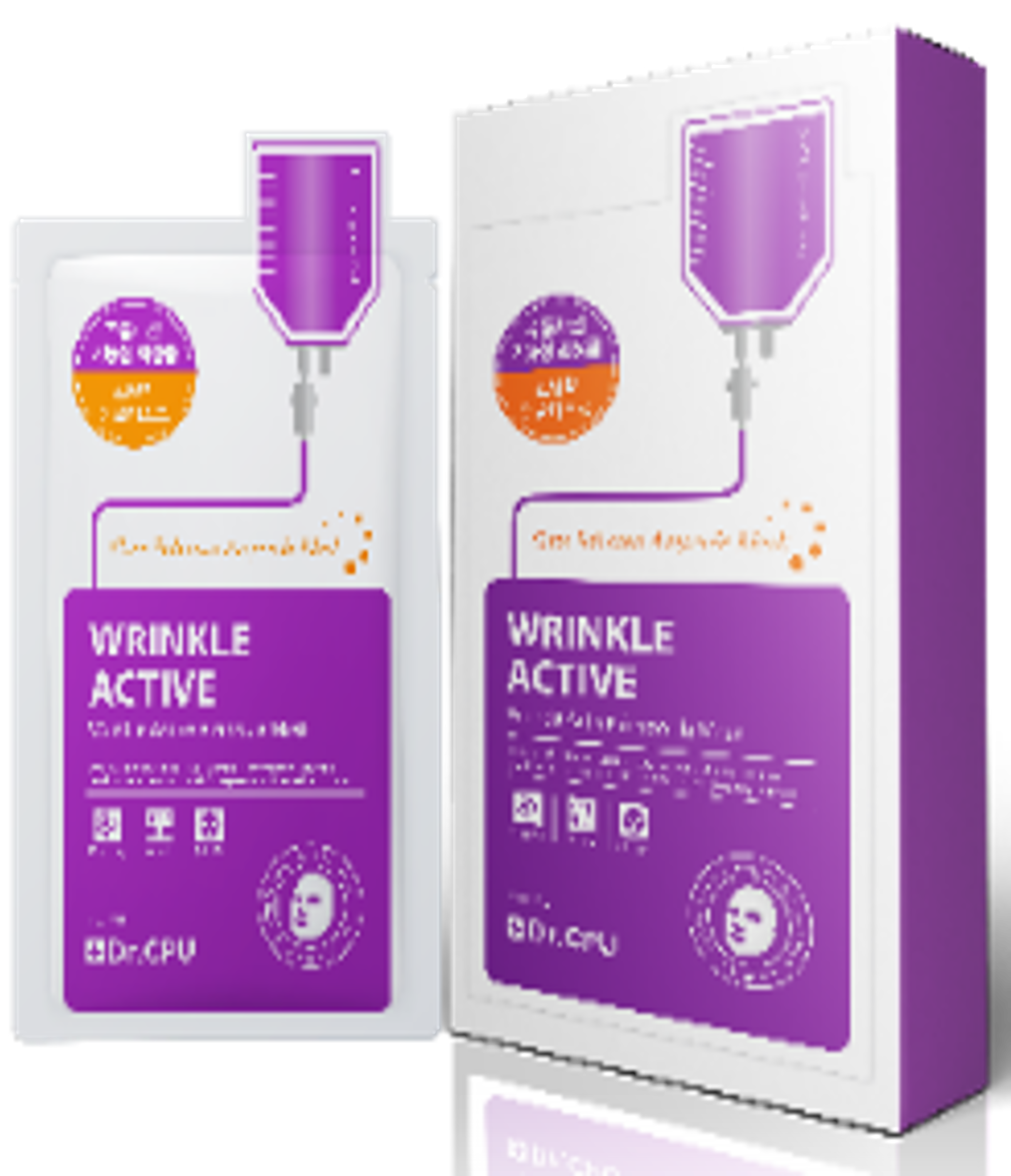 A31 Dr.CPU 袪皺營養精華面膜(一盒10片) 紫色
