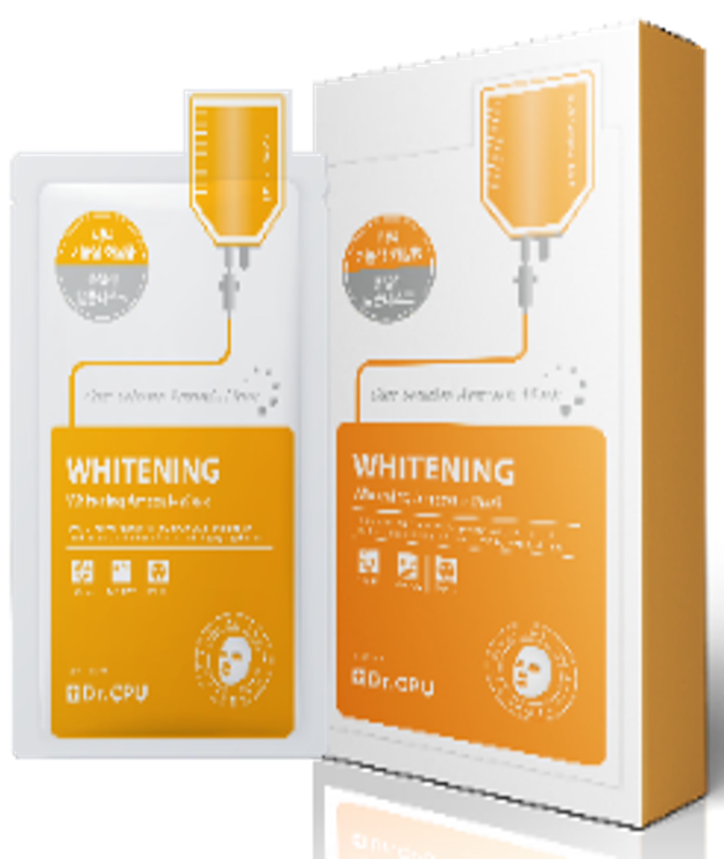 A33 Dr.CPU 美白活力精華面膜  (一盒10片) 黃色