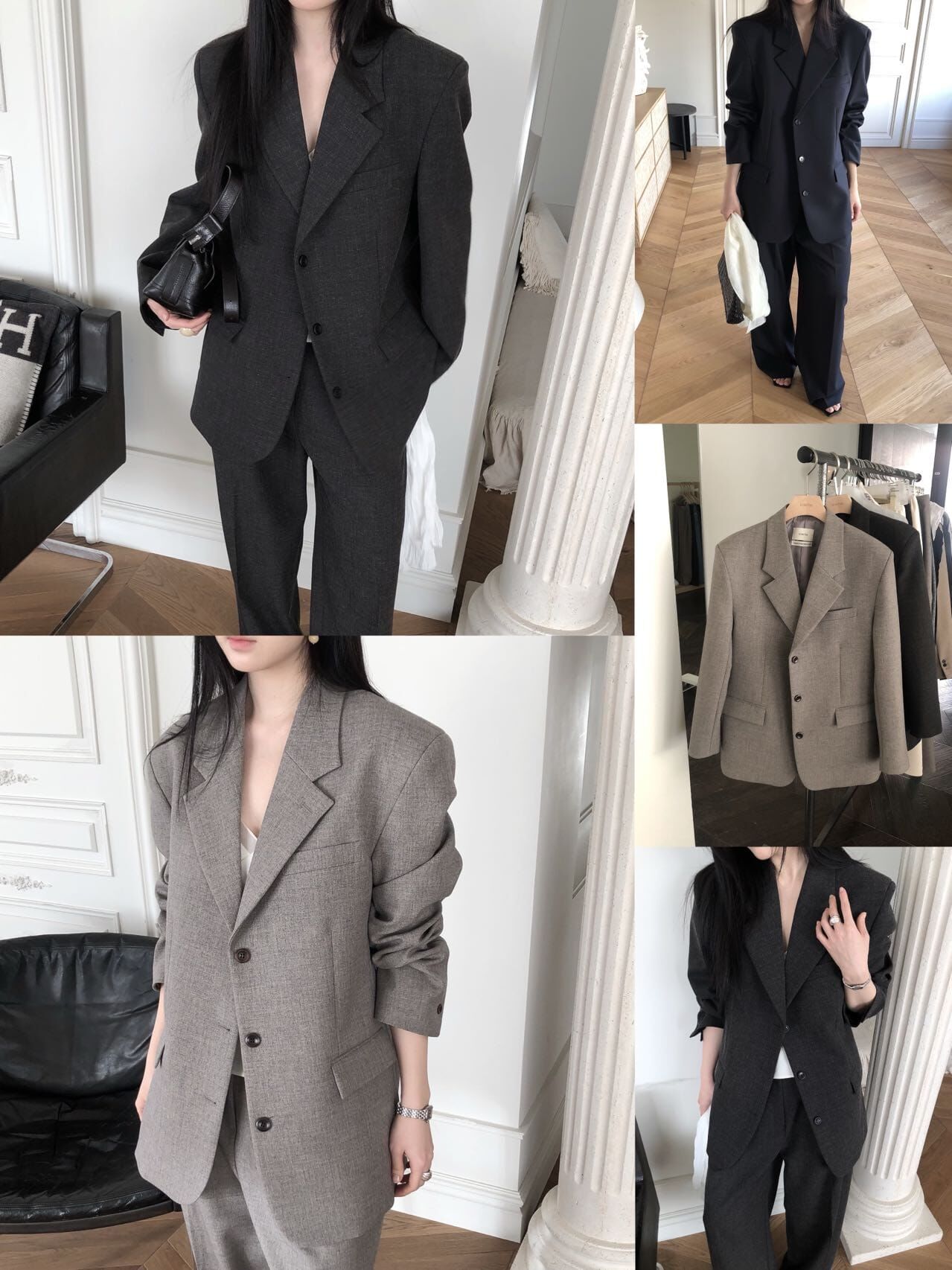 LB5501 休閒墊肩西裝外套 *特價* (充值購物金不適用)