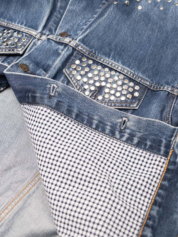 Studded Denim Jacket