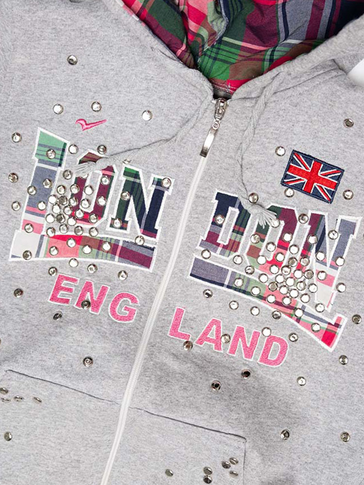 Studded Hoodie - London
