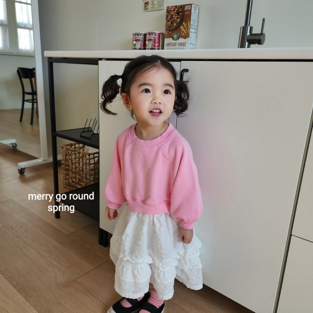 正韓春Merry-go-round 浪漫拼接長裙