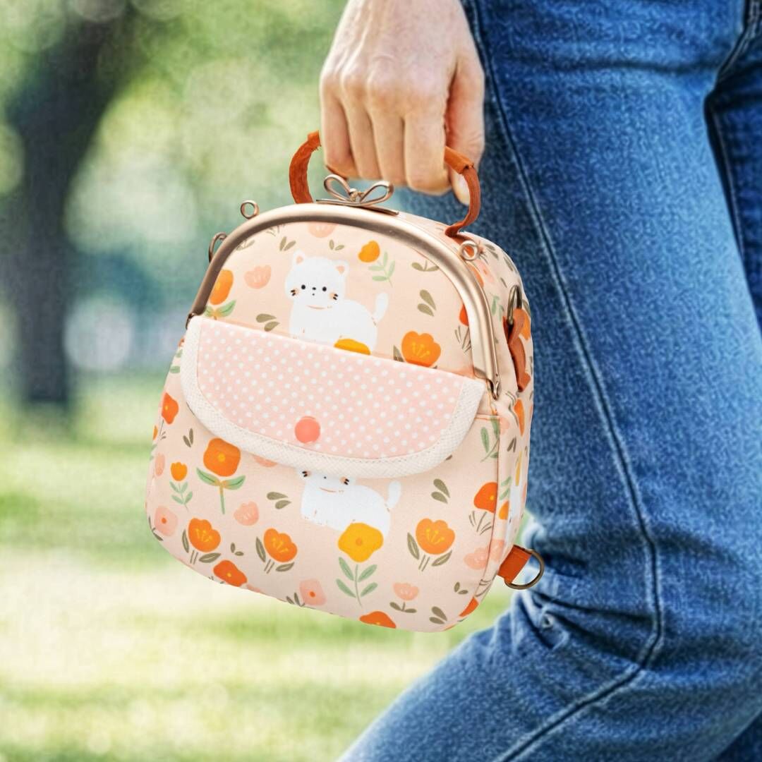 蛋形三用口金包【成品包】限量製作·每款僅有一個