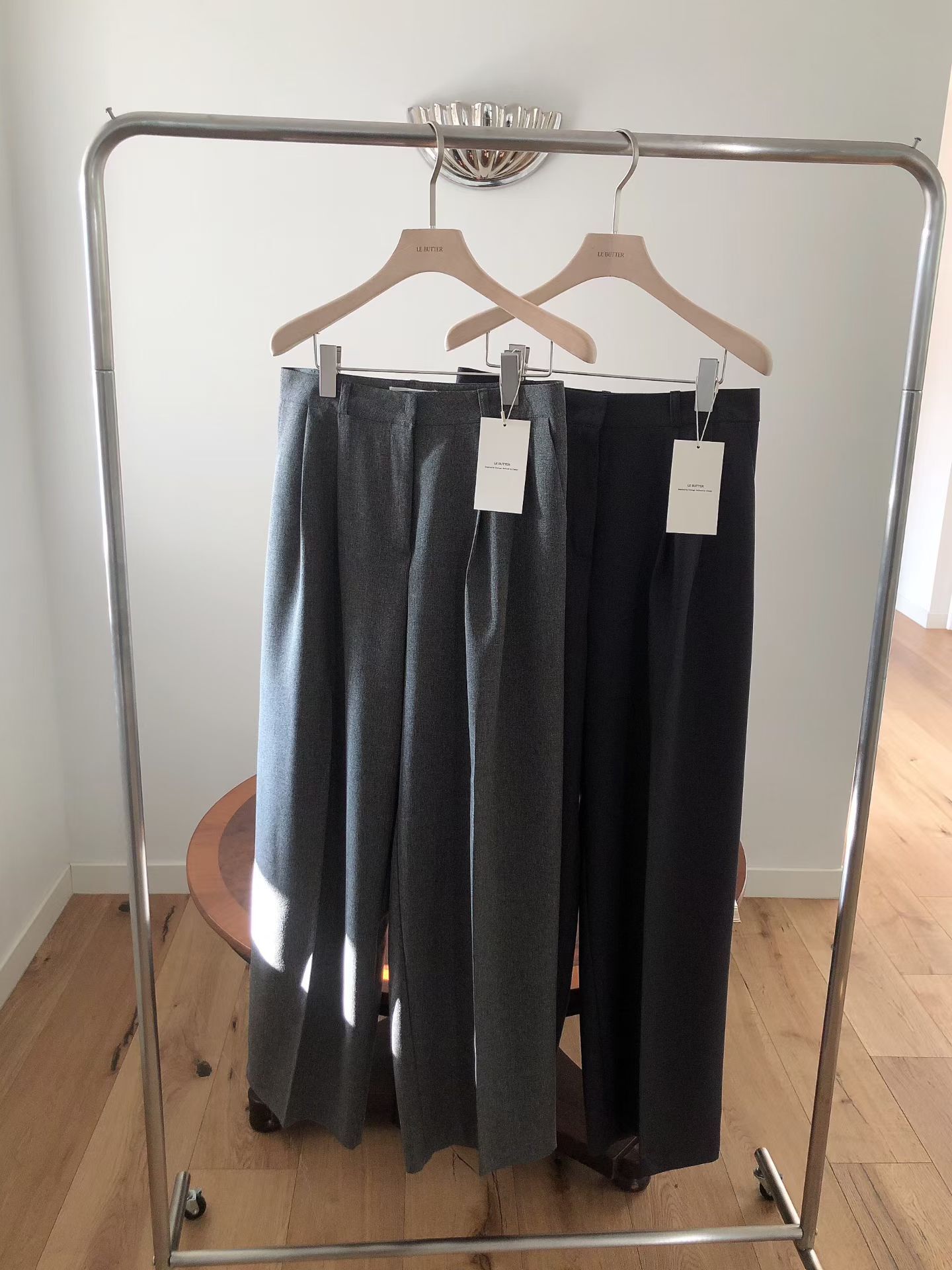 LB5517 設計感壓摺西裝長褲*特價* (充值購物金不適用)