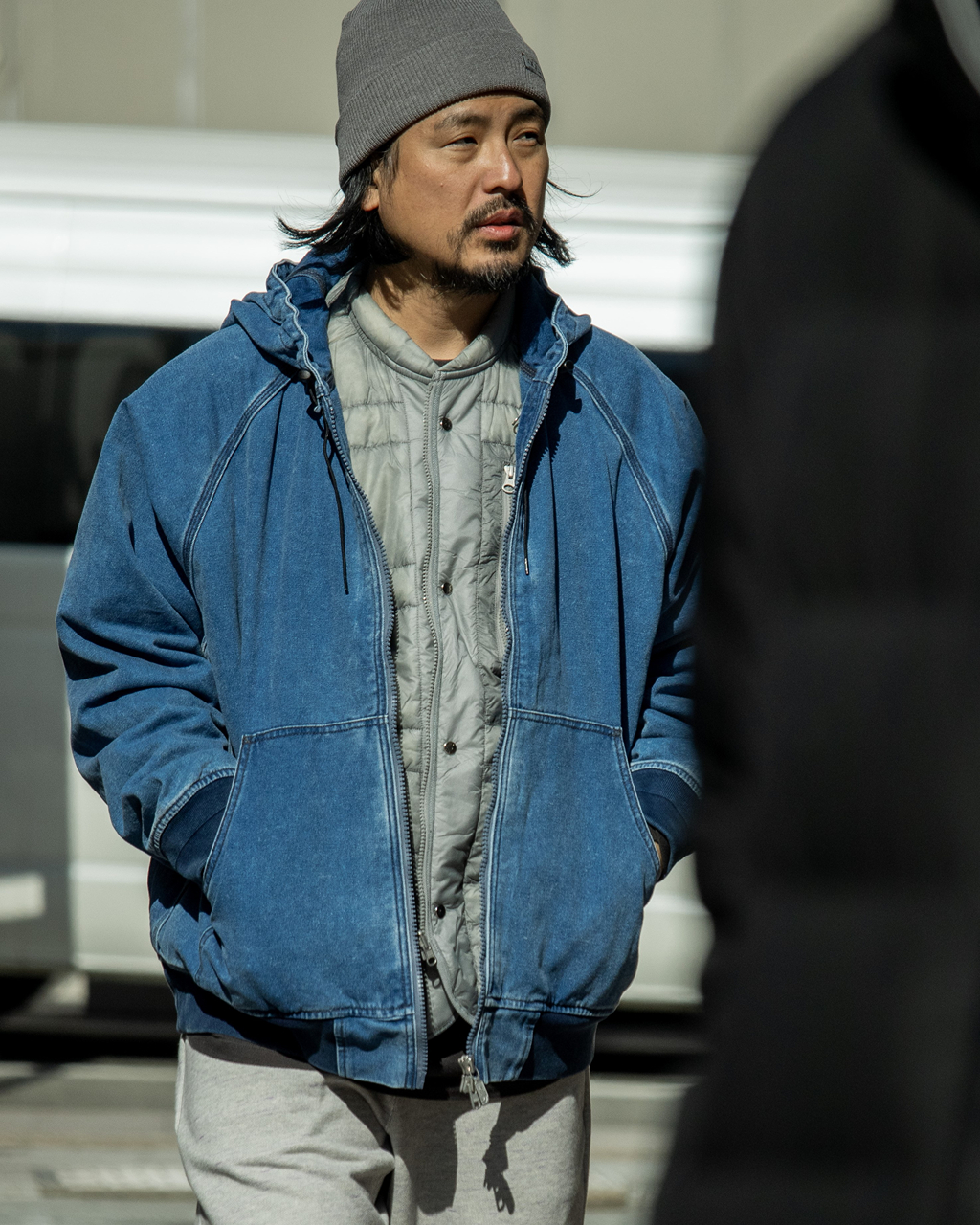 日本THE NORTH FACE Purple Label PLAS Indigo Field Parka