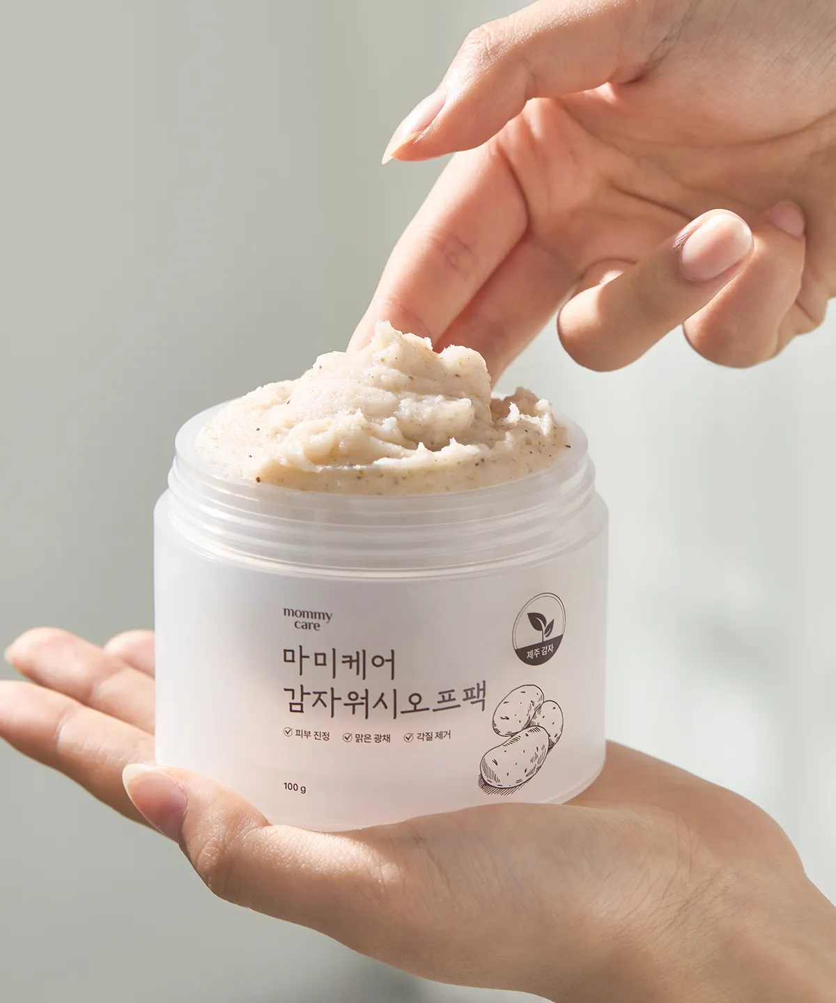 MOMMY CARE 生馬鈴薯毛孔深層清潔泥膜 100g