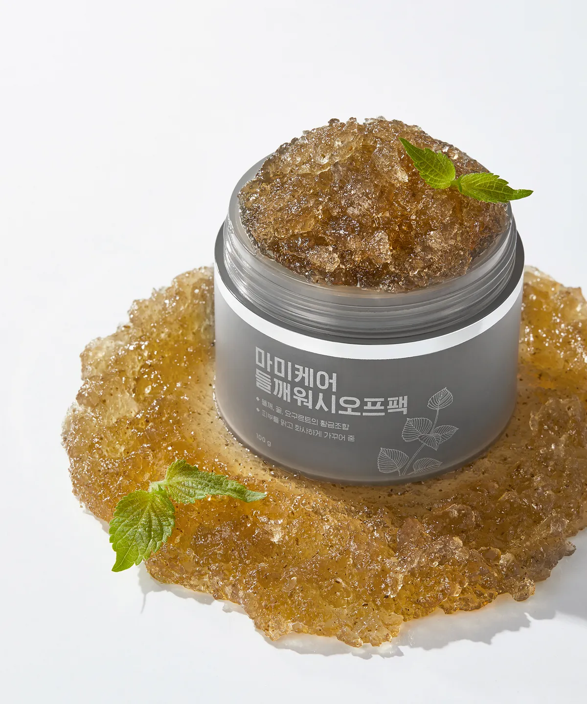 MOMMY CARE 紫蘇淨白淡斑洗卸式泥膜 100g