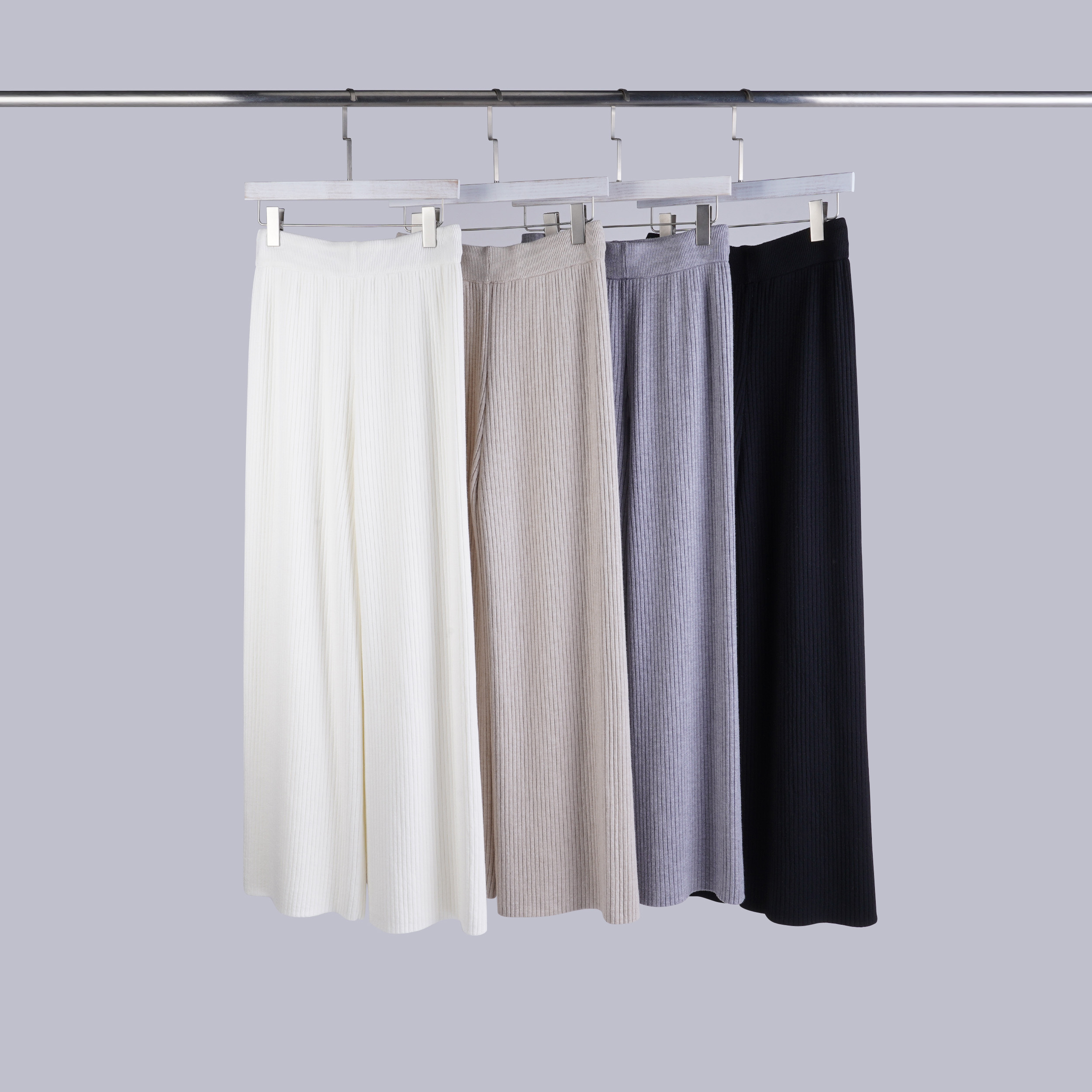 質感內刷毛坑條褲 | 4色