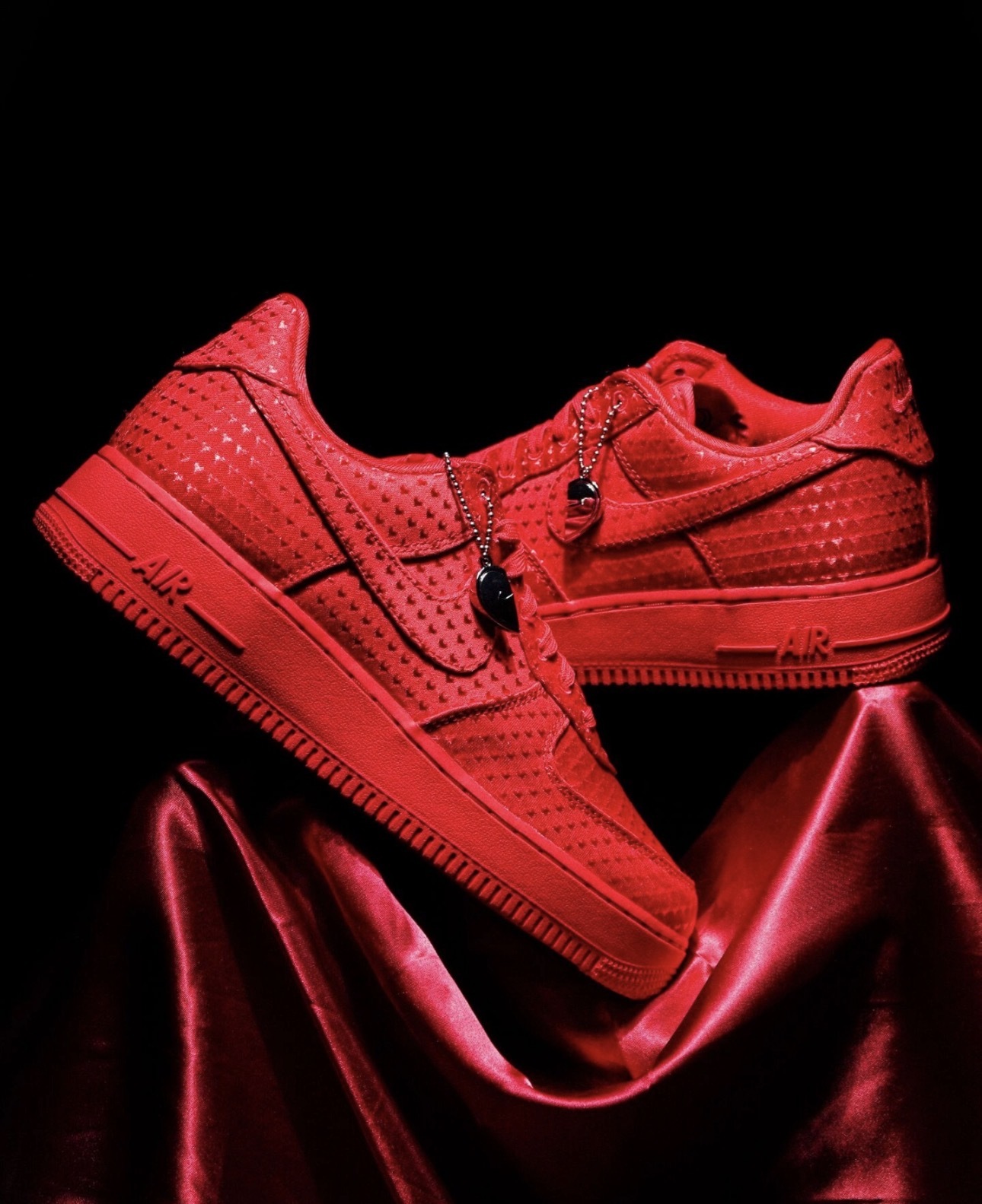 Nike Air Force 1 Retro "Valentine's Day" 情人節限定情侶款 Triple Red 2026-IB6836600