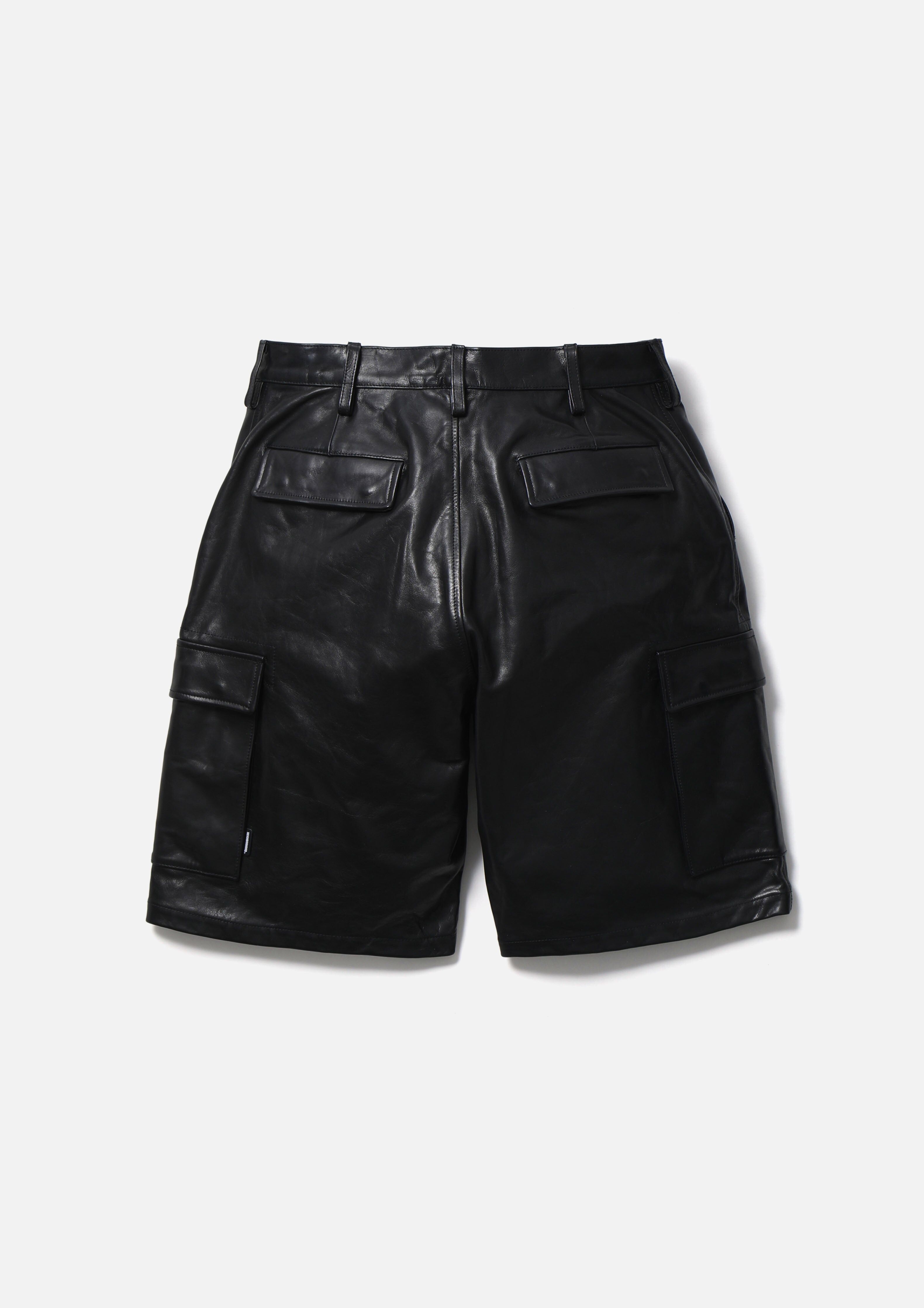 『代購商品』2026SS NEIGHBORHOOD NBHD LEATHER CARGO SHORT PANTS 褲子 261SZNH-PTM01