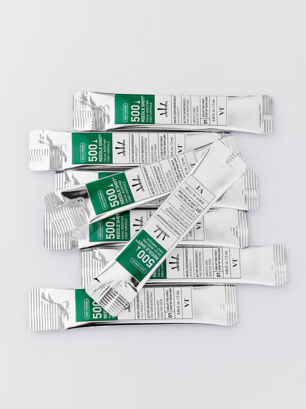 VT Reedle Shot 500 纖維針毛孔修復導入精華 (2ml X 8入)