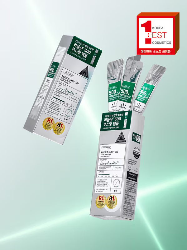 VT Reedle Shot 500 纖維針毛孔修復導入精華 (2ml X 8入)