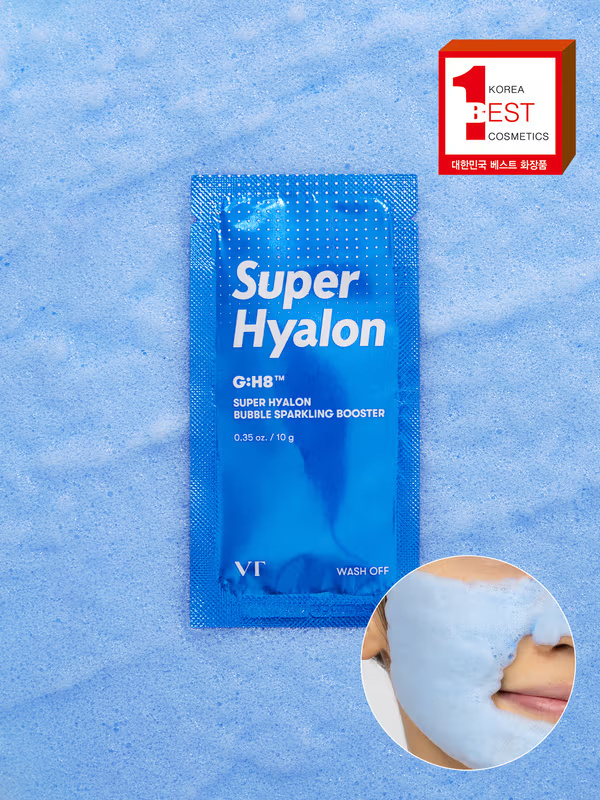 VT 超級玻尿酸氧氣泡泡清潔面膜 (10g X 4入)