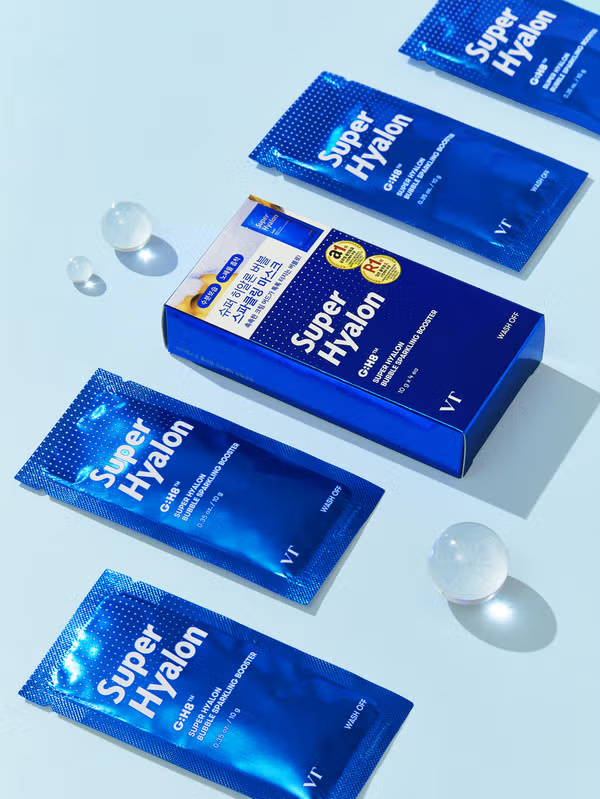 VT 超級玻尿酸氧氣泡泡清潔面膜 (10g X 4入)