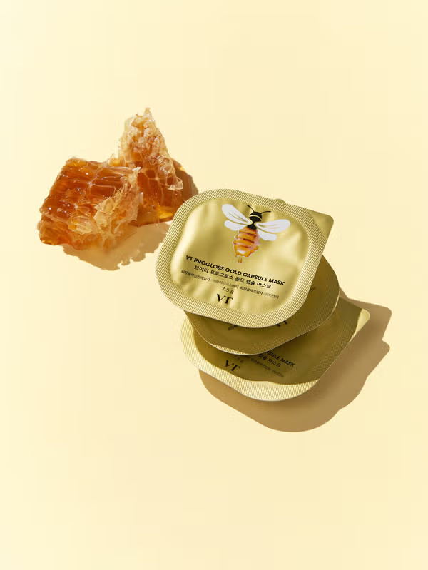 VT 奢華黃金蜂蜜深層滋養膠囊面膜 (7.5g X 3入)