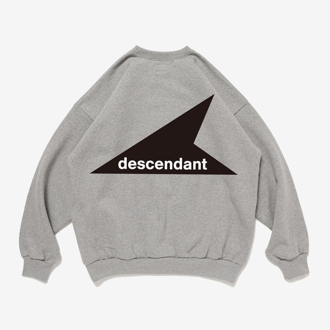 DESCENDANT FW25 CETUS CREW NECK| Black / Grey