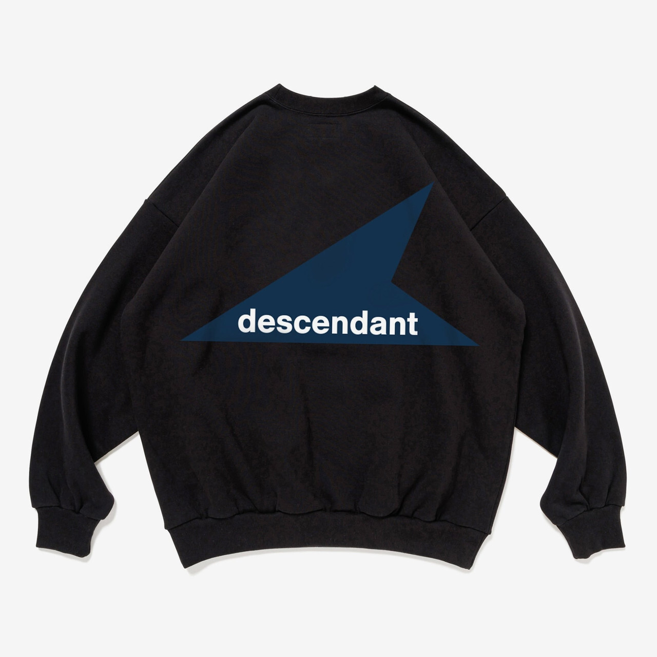 DESCENDANT FW25 CETUS CREW NECK| Black / Grey