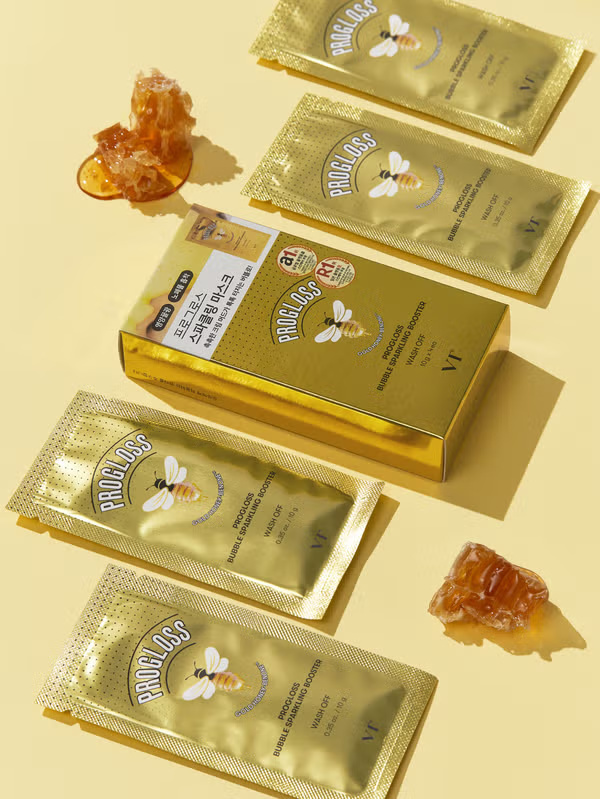 VT 奢華黃金蜂蜜氧氣泡泡清潔面膜 (10g X 4入)