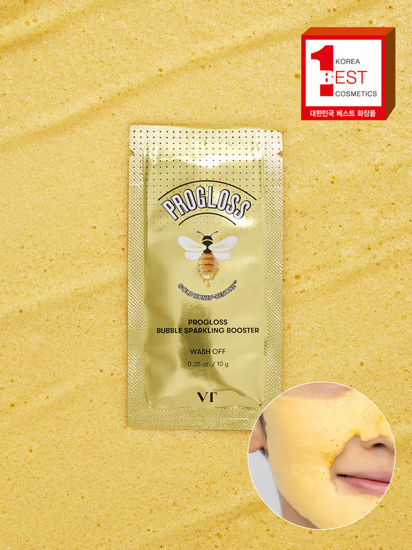 VT 奢華黃金蜂蜜氧氣泡泡清潔面膜 (10g X 4入)