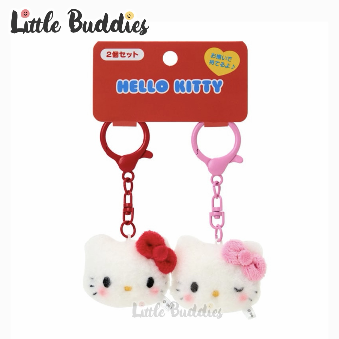 日本 Sanrio 新生活配件吊飾系列 - 公仔頭吊飾匙扣套裝