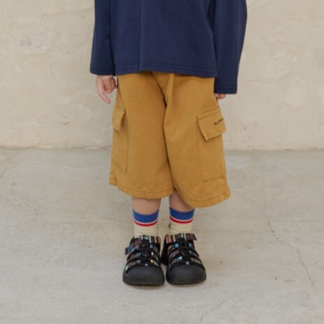 90-160 口袋工裝短褲 2色