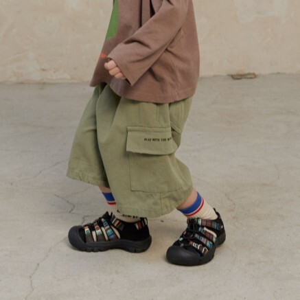 90-160 口袋工裝短褲 2色