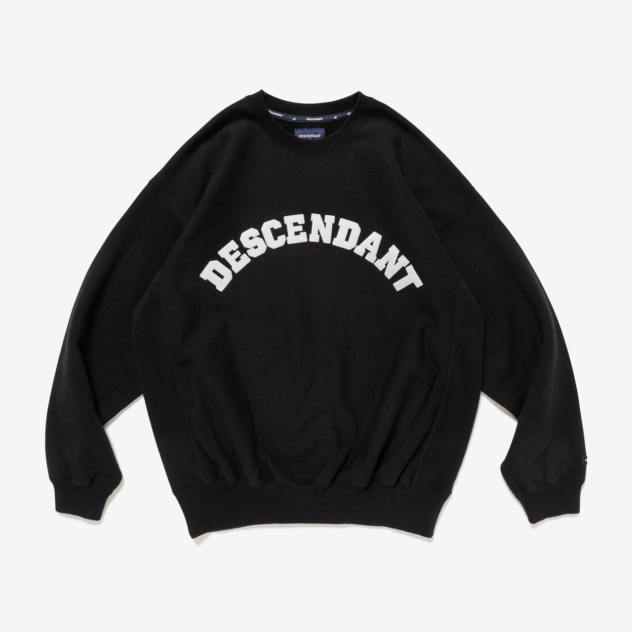 [Instock] DESCENDANT FW25 BREACHING CREW NECK | BLACK