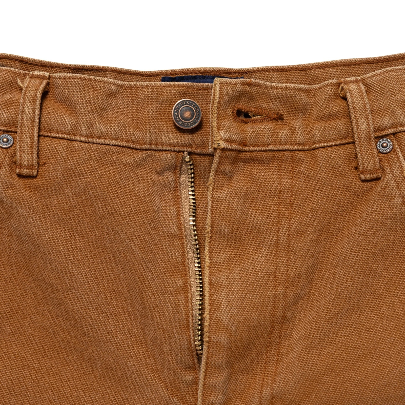 DESCENDANT FW25 1995 DUCK TROUSERS BROWN