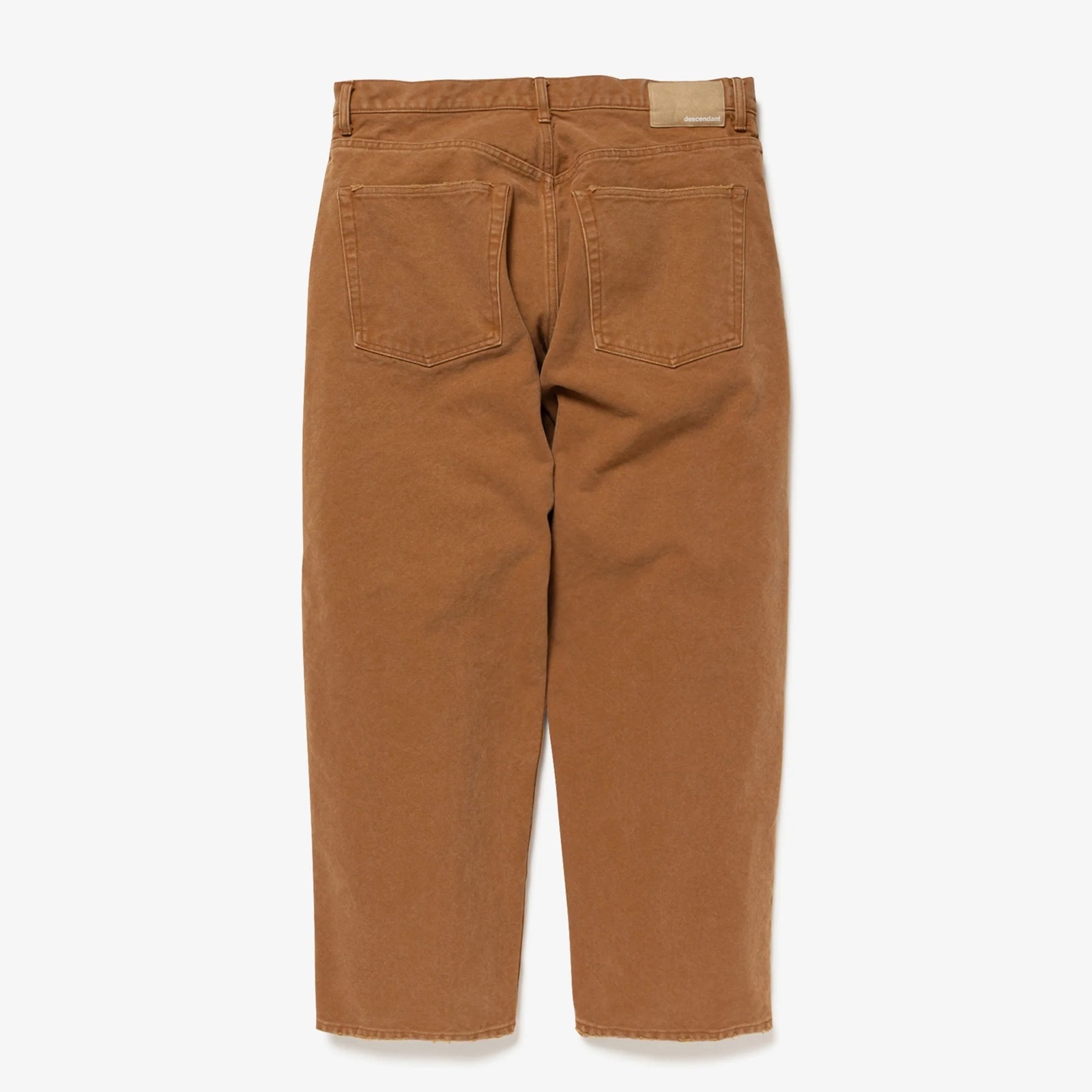 DESCENDANT FW25 1995 DUCK TROUSERS BROWN