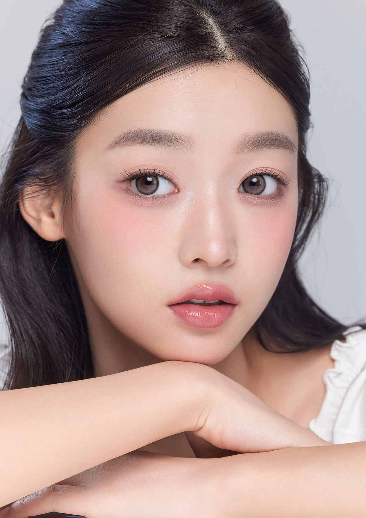 CHUU - Milk & Tea Monthly 13.8mm(Cream Gray)(2P)