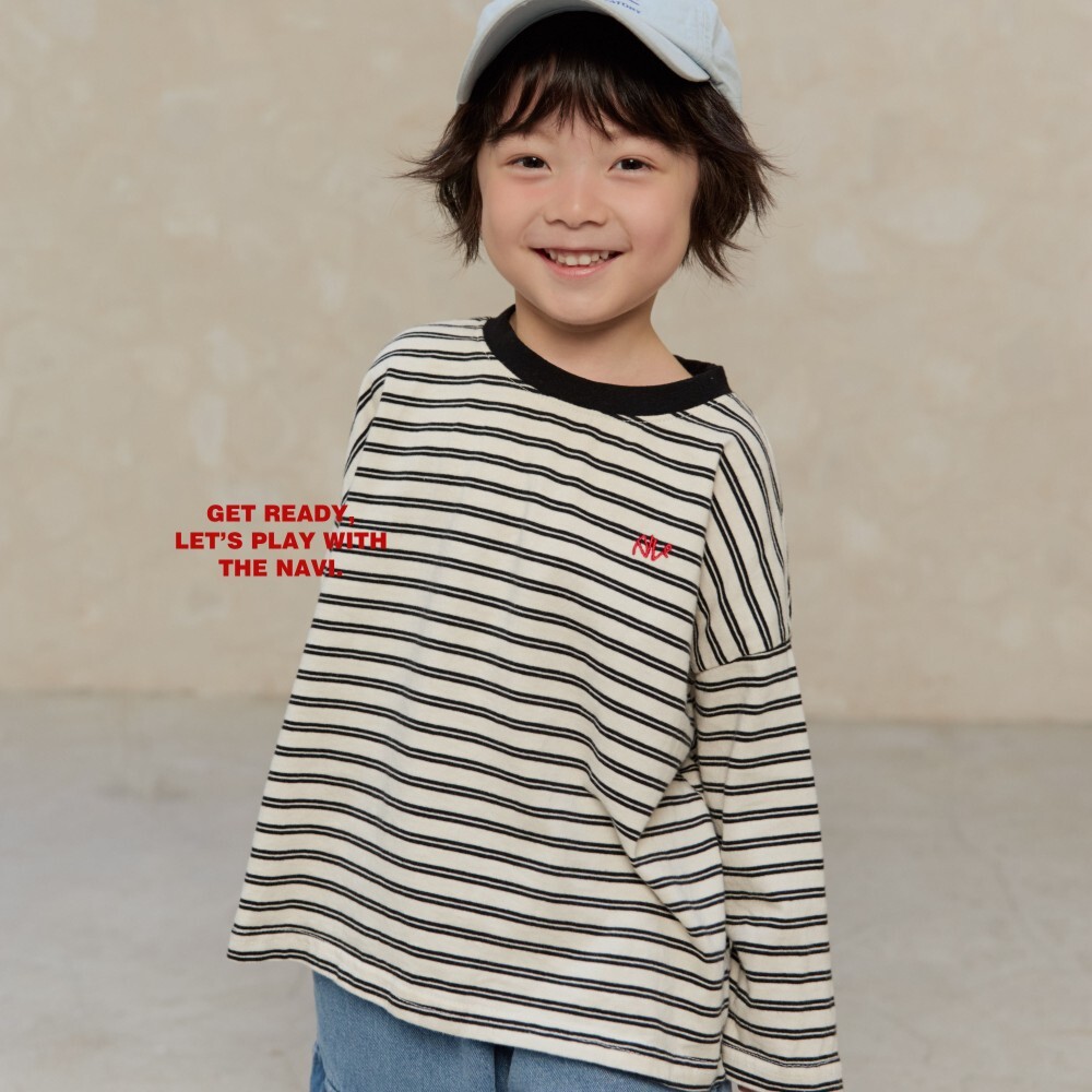 90-160 NAVI條紋上衣 2色