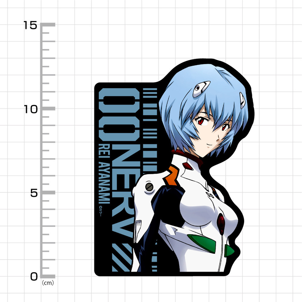 Cospa 021626 綾波レイ 屋外対応ステッカー [EVANGELION]