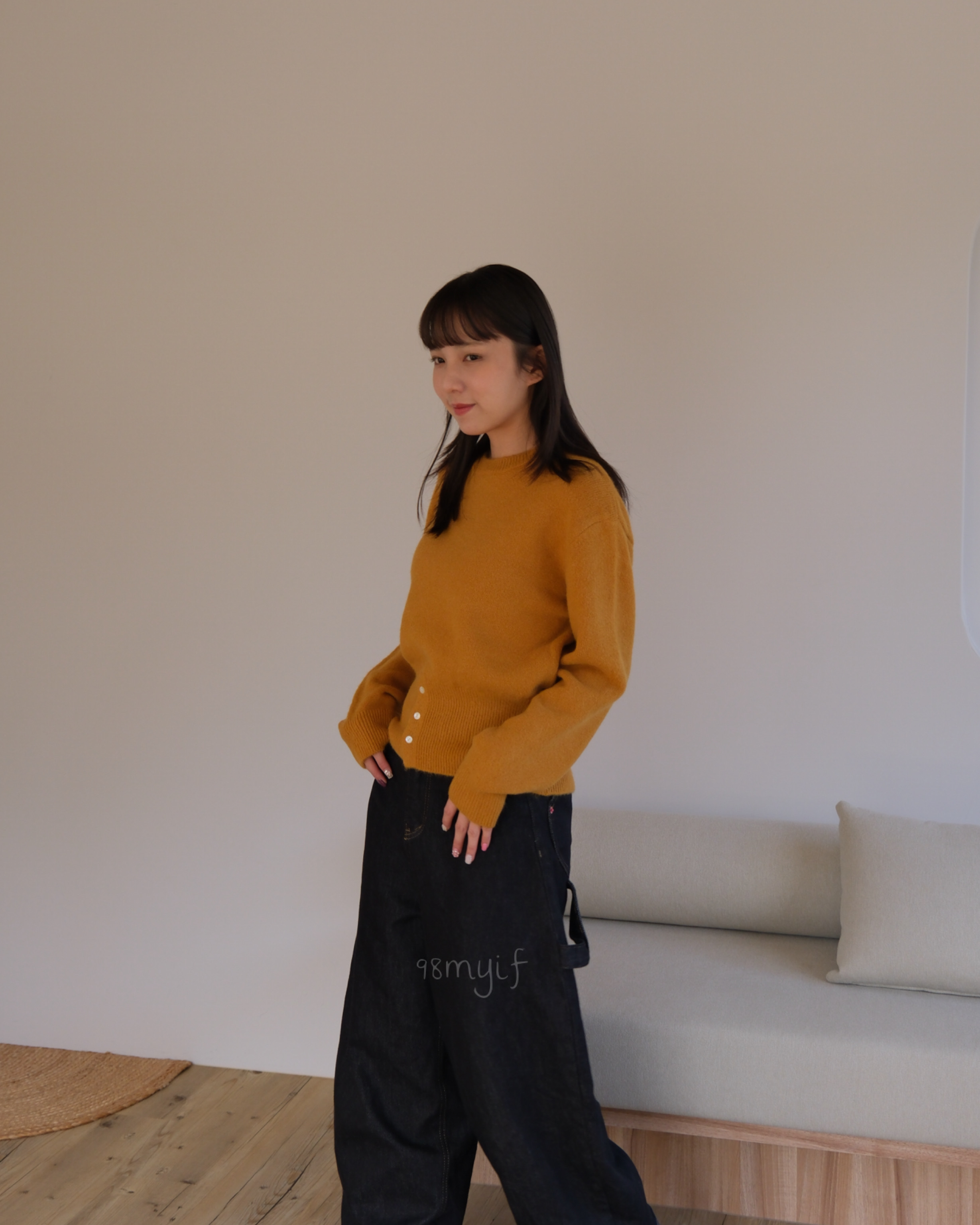 F03 質感低調設計毛衣