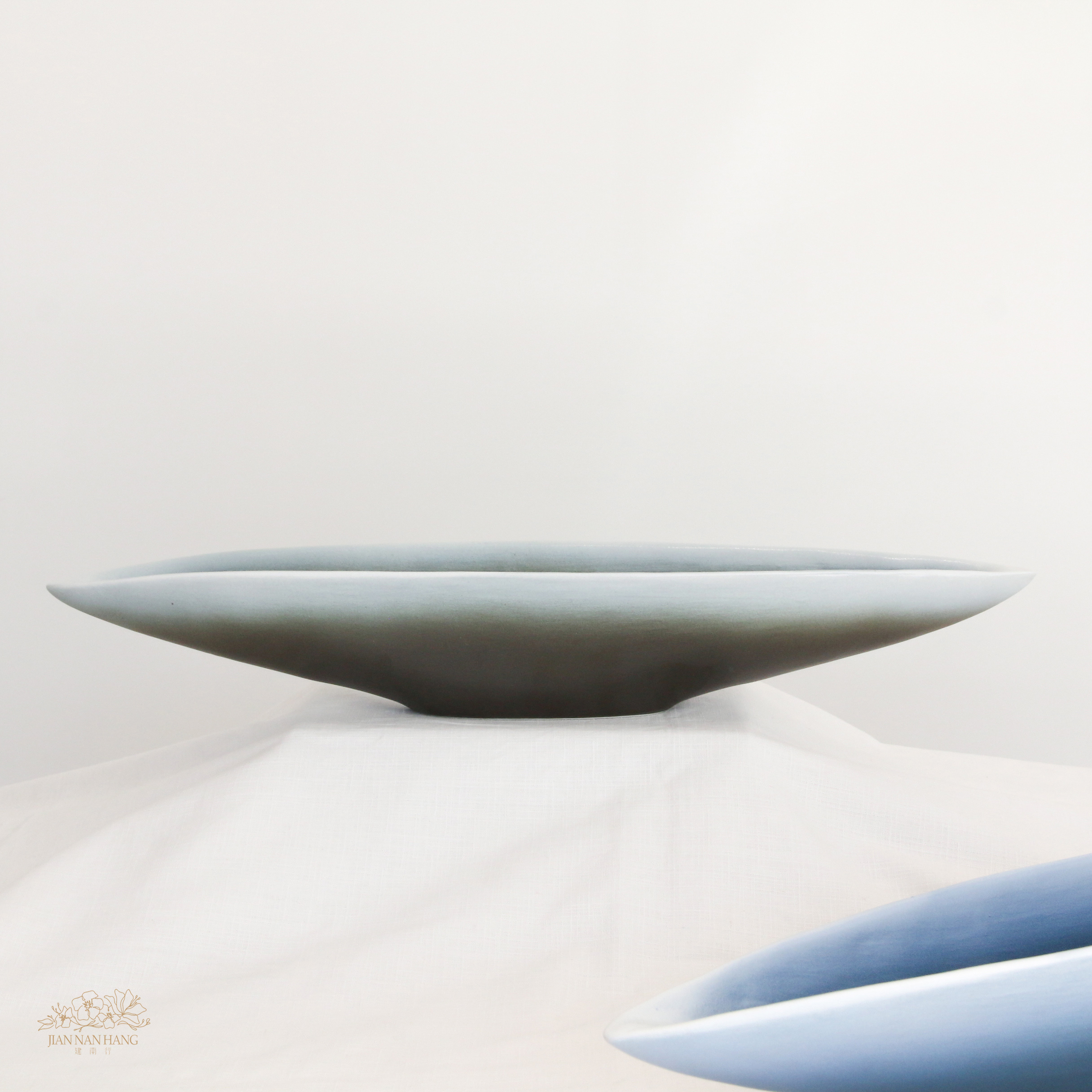 手作陶瓷花器-船湖 亮面漸層 2色