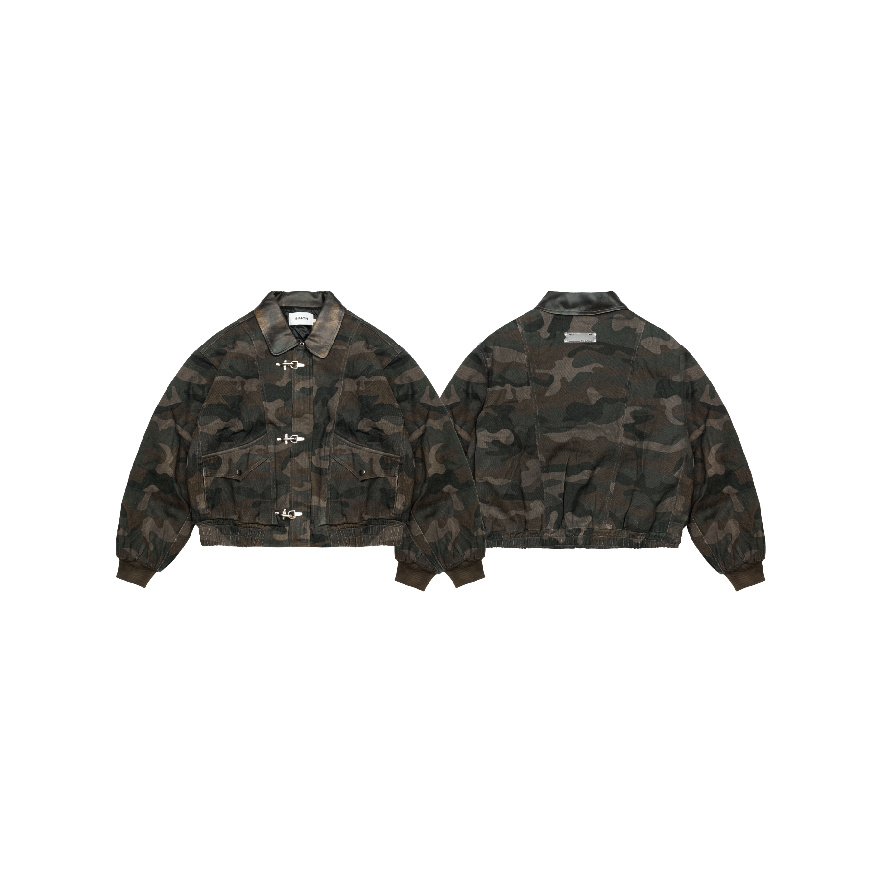 SIMON MADE OW-2525 即刻救援 做舊 迷彩 消防扣 飛行外套