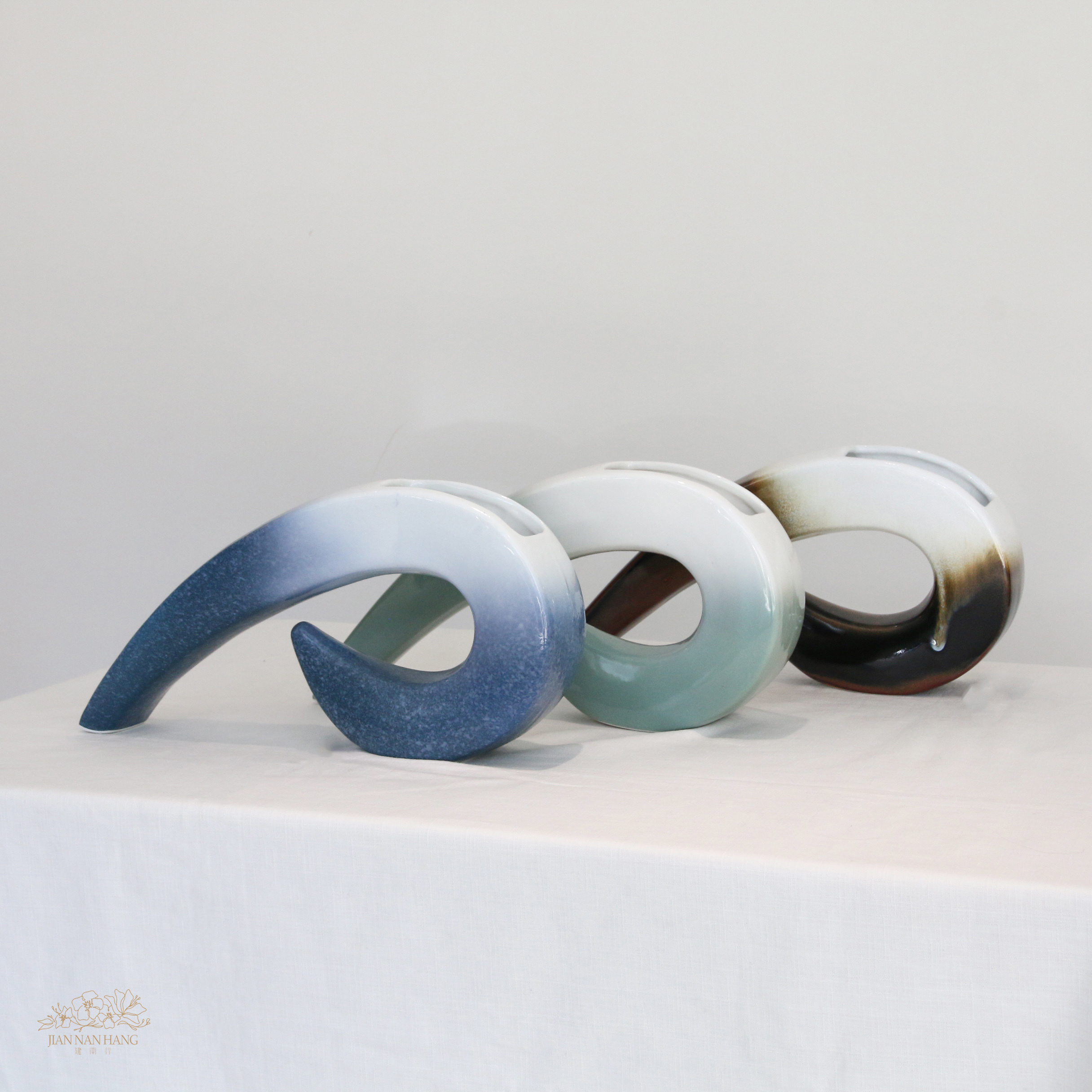 手作陶瓷花器-春子 5色