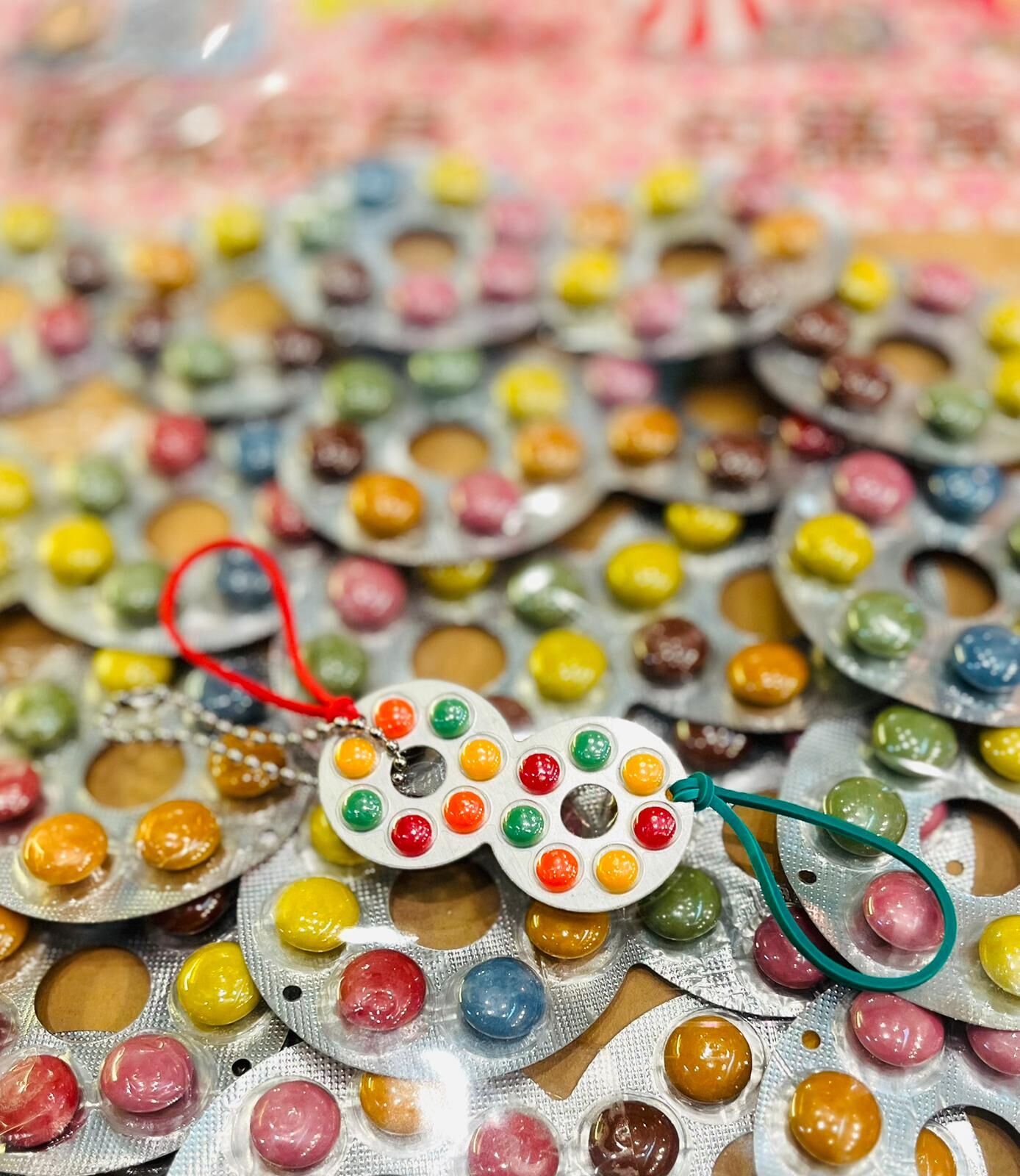 玩潮 眼鏡朱古力匙扣