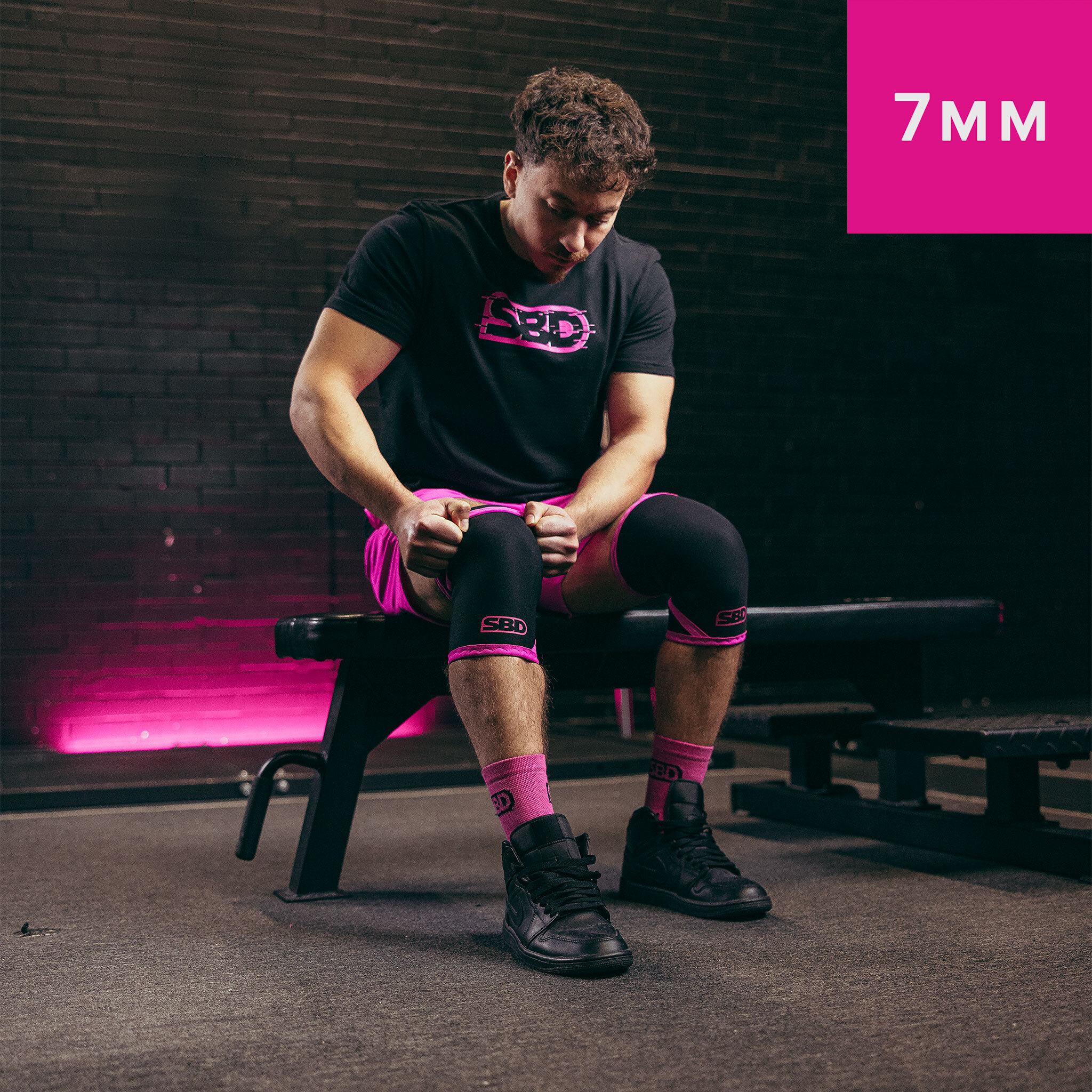 爆星系 - 護膝 (星焰黑)