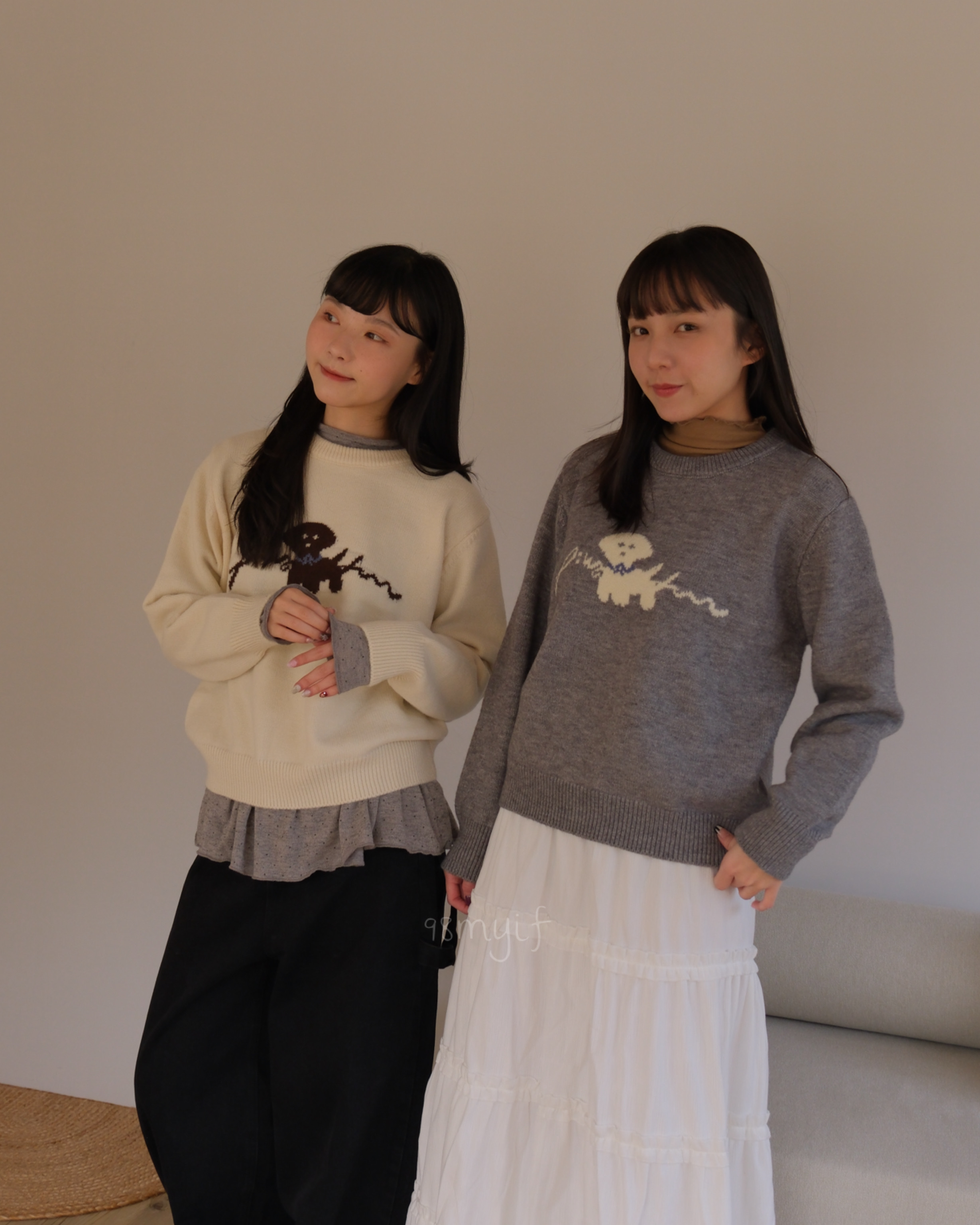 F12 超Q小狗狗毛衣