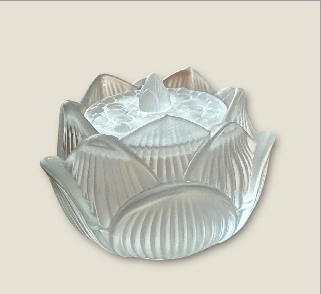 0211PT09-開運手飾PT-蓮花安忍水(陰陽水) 化解流年五黃大病位或(二黑病位) 驅散煞氣 保護家宅平安 以及改善因凶煞位帶來的不順利轉化為吉氣 蓮花尺寸:約11cm*8cm (A9)