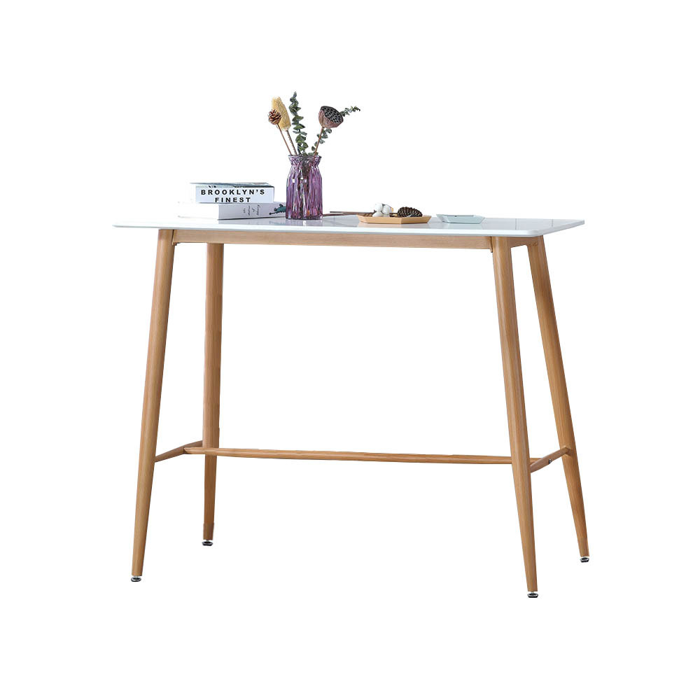 柏蒂家居-瑞秋4尺白色長方桌/吧台桌/餐桌